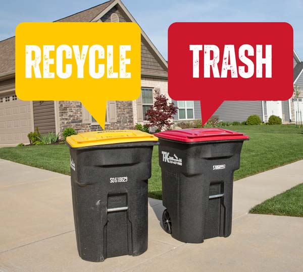 which tote is recycling